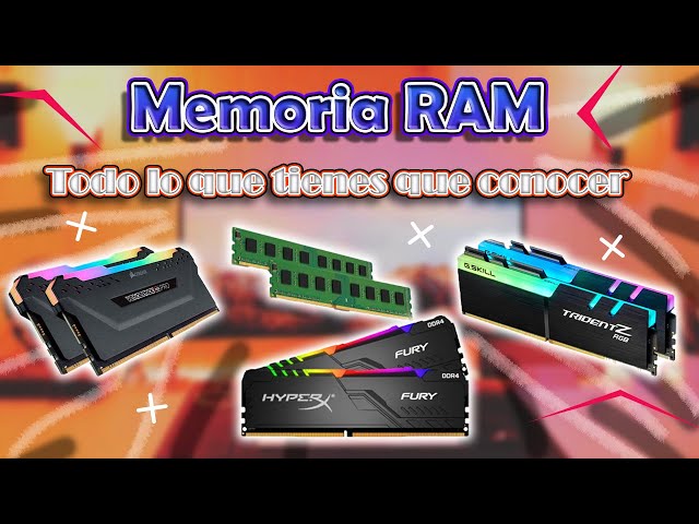 Todo sobre la memoria RAM (Características, Funcionamiento y Tipos)🖥