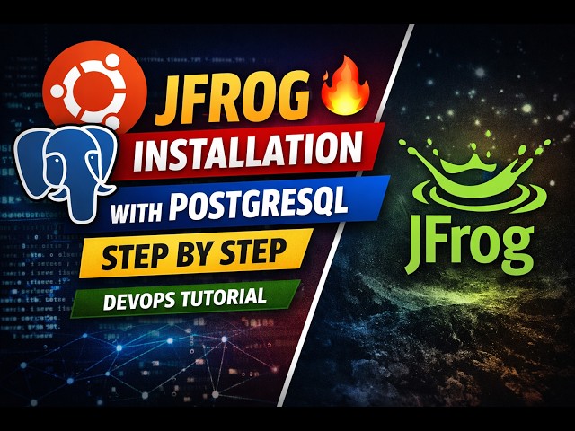 JFrog Artifactory Setup with PostgreSQL (Ubuntu) | Beginner to Advanced