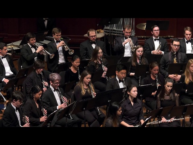 UMich Symphony Band - Percy Aldridge Grainger- Handel in the Strand
