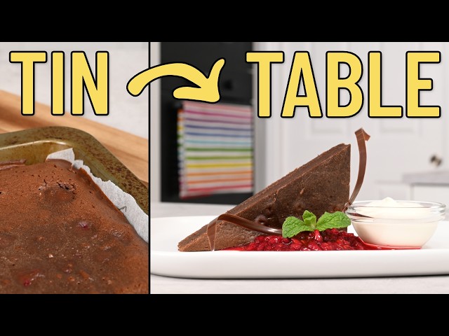 Making the brownie is easy. This is the important part.