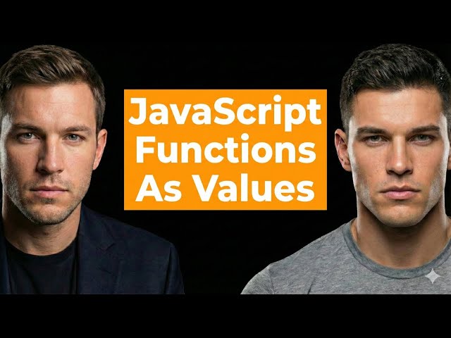 JavaScript: Functions As Values, A More Powerful Way To Do Functions