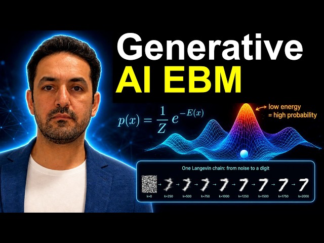 Energy Based Generative Models Explained Through an Example | EBM Course Part 5
