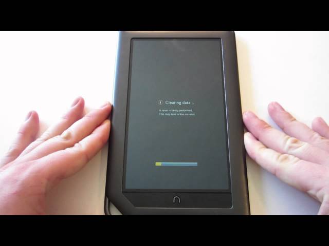 Nook Color - Revert to Stock (Factory Settings)