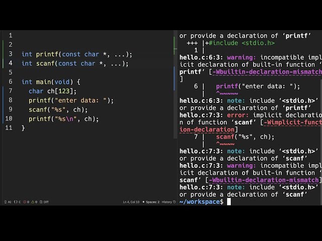 User Input (scanf) | The C Programming Language