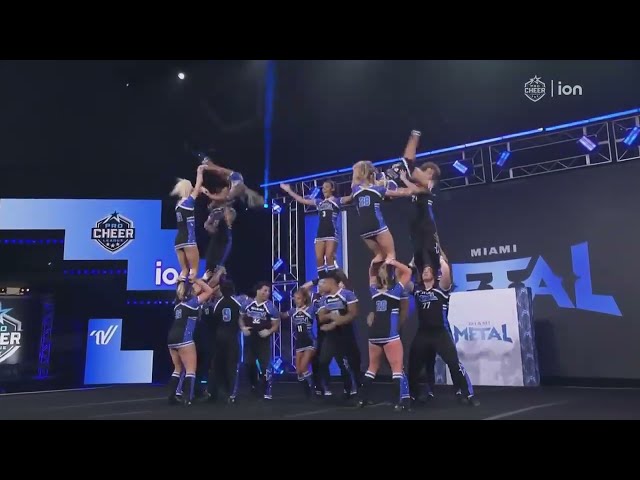 Miami Metal 💥 👀 FULL PERFORMANCE | Pro Cheer League - Anaheim