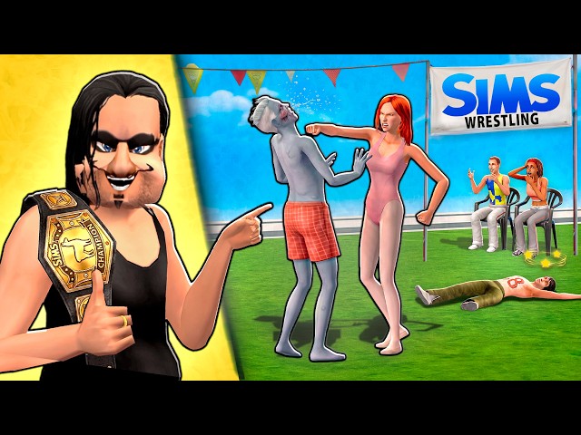 I Took Wrestling Way Too Far in The Sims