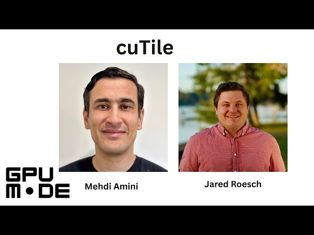 Lecture 89: cuTile (from friends at NVIDIA)