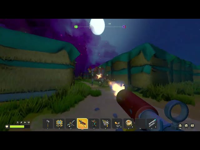 Scrap Mechanic - jumping over farmbot
