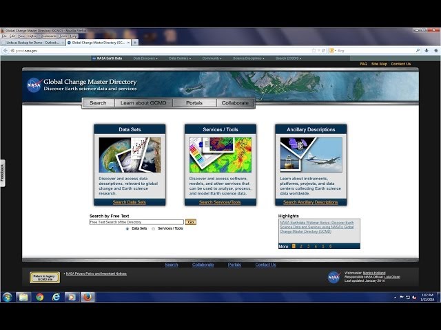 NASA Earthdata Webinar Series: Discover Earth Science Data and Services using NASA GCMD