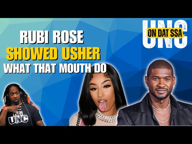 UNC ON DAT SSA - RUBI ROSE TRYING TO SEDUCE USHER 😂