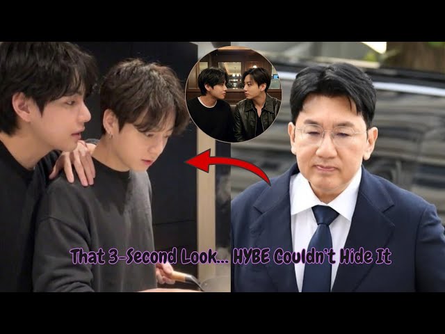 That Moment Taehyung Saw Jungkook… HYBE’s Secret Almost Came to Light