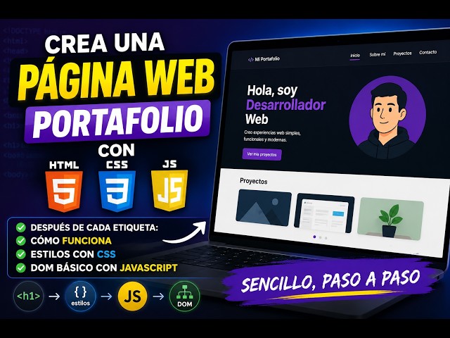 Build a Website From Scratch With HTML, CSS, and JavaScript | Full Project