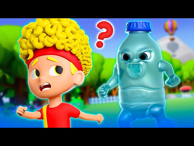 Trash Monsters (Protect the Earth!) | D Billions Kids Songs