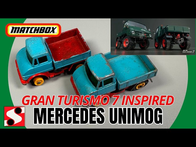 Gran Turismo 7 Inspired Lesney Matchbox Unimog Custom #granturismo7 #matchbox #unimog #customdiecast