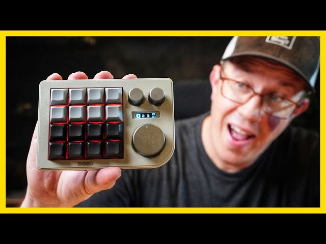 Megalodon Macropad (review, setup, and GIVEAWAY!)