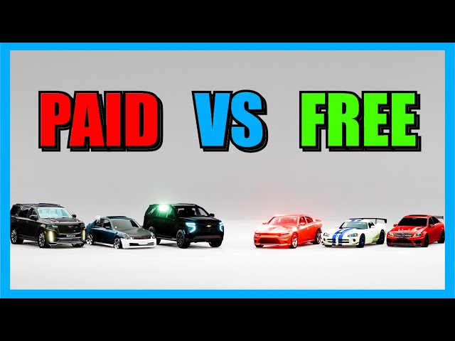 PAID VS FREE BeamNG Mods Experience