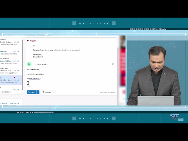 Topic 70 | Writing Quick Client Responses | Digital Literacy