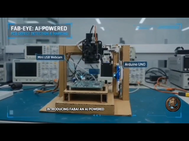 FAB-EYE | AI-Based PCB Defect Detection & Automatic Marking System | Student Innovation Project