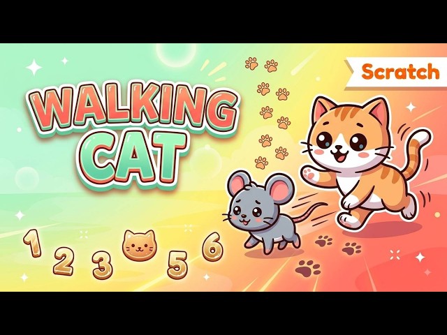 Your First Scratch Code! 🎮 Move, Change Costume & Bounce on Edge