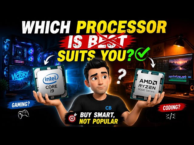 How to Choose the Right Laptop Processor (2026 Guide) Best laptop processor | Intel vs Ryzen #laptop
