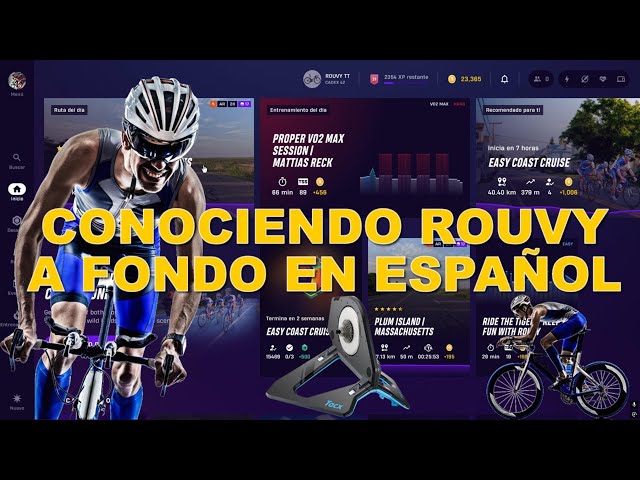 Get to know Rouvy in full and in Spanish