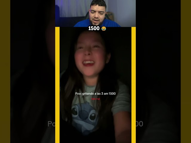Esto pasa cuando gritas 1500 a las 3 am 😱😂
