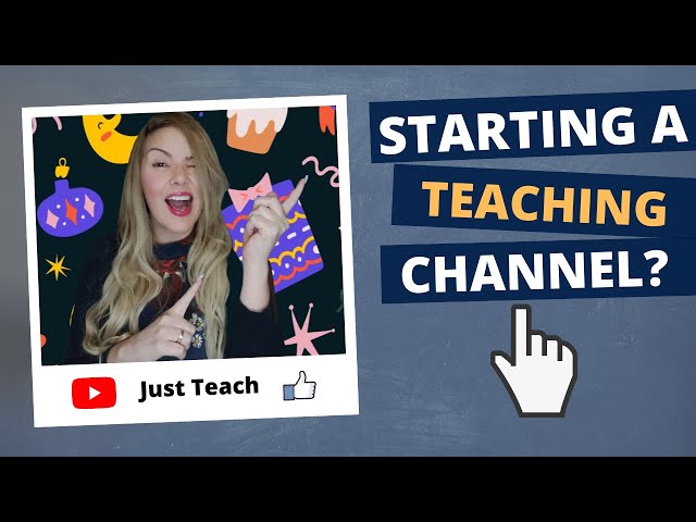 Starting a YouTube Teaching Channel in 2024 - Is it worth it?