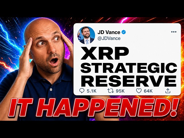 BREAKING! XRP STRATEGIC RESERVE! LISTEN TO THIS!