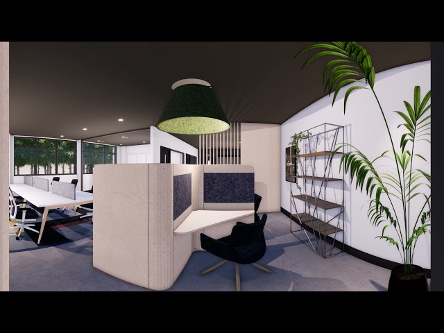 Office Design Walkthrough Video (360 Degrees)