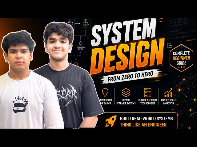 System Design Explained | Complete Beginner Guide