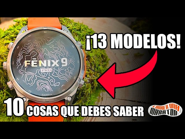 10 things you need to know about the Garmin Fenix 9. 13 MODELS!