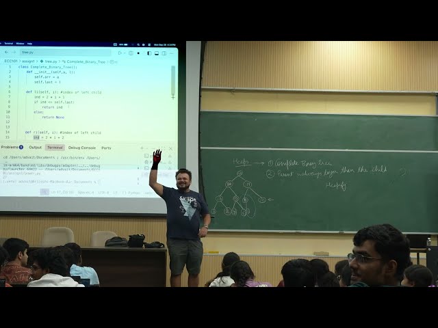 Heaps | Heapsort | Heapify | Python | Introduction to programming Lecture 21, Autumn 2026