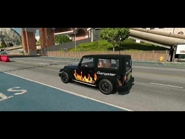 Mahindra Thar Engine Test Drive 🔥 | CPM1 Real Power Test |Hd Graphics||Sidhu moose Wala car🚗