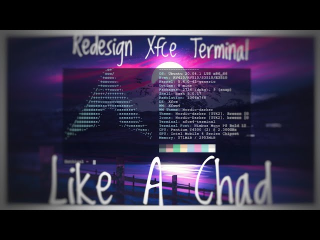 Customize XFCE Terminal