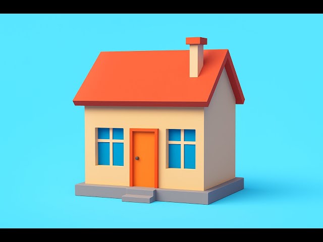 Blender Low Poly House Modeling Tutorial for Beginners | Easy Step-by-Step Guide