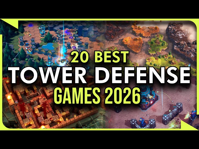 20 BEST New & Upcoming Base-Building Tower Defense Games in 2026