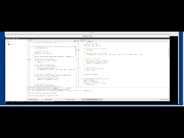 14 Parallelware Trainer advanced features