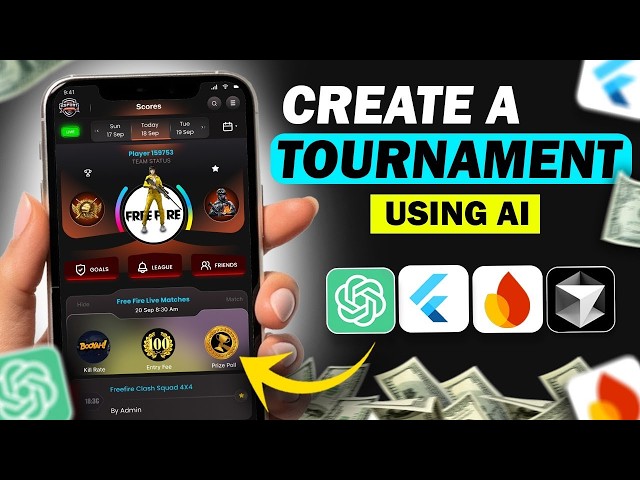 Create Your Own Gaming Tournament Platform | Flutter & Firebase