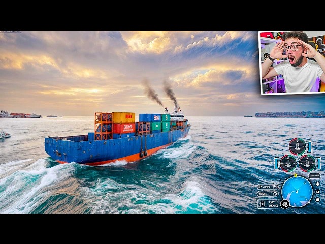 SIMULADOR DE BARCOS EN MUNDO ABIERTO 😱 | Seafarer The Ship Sim