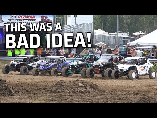 The SKETCHIEST UTV race I've ever done! X3 vs RZR vs Wildcat XX!