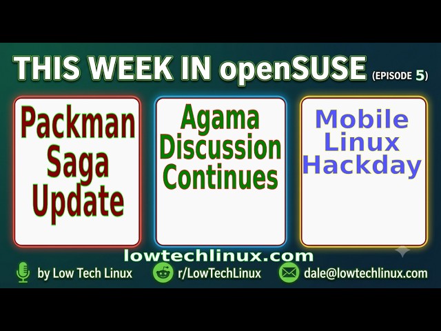 This week in openSUSE episode 5