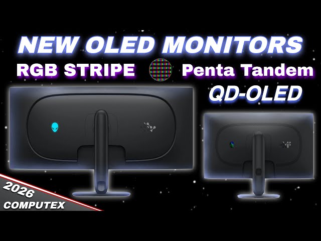 New Alienware OLED Monitors at Computex 2026 | Full Breakdown