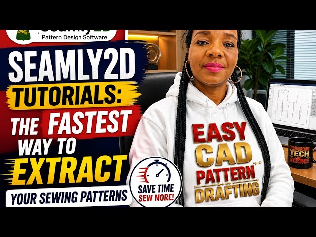 SEAMLY2D TUTORIAL:THE FASTEST WAY TO EXTRACT YOUR   PATTERNS