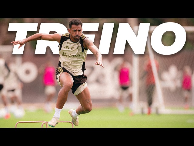 DIA DE TREINO NO NINHO DO URUBU: PRECISÃO, POTÊNCIA E GOLS!