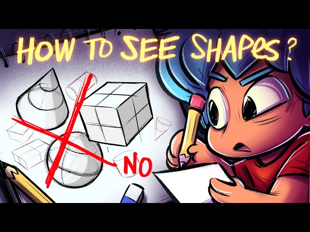 How to ‘SEE’ Shapes when you Draw? 