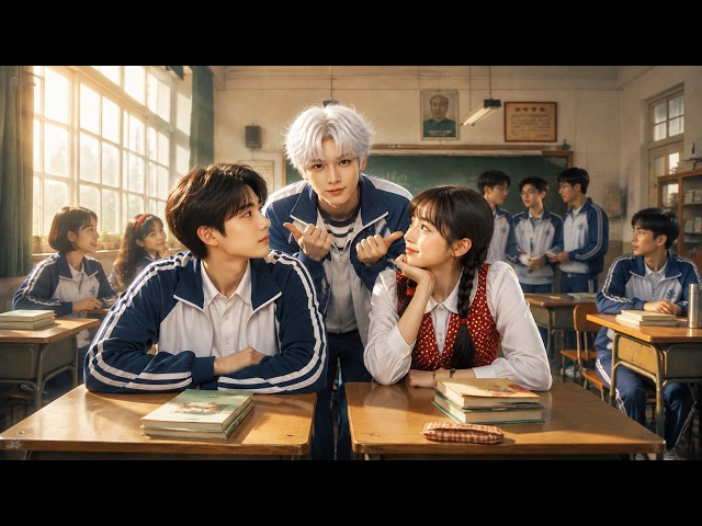 He travels back to the 80s and becomes classmates with his parents, trying to rewrite their fate.