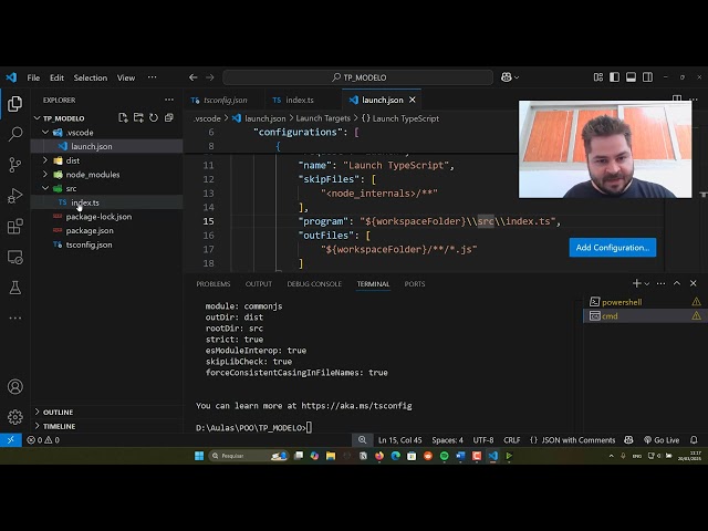 Configurando ambiente de programação Node com Typescript no Visual Studio Code