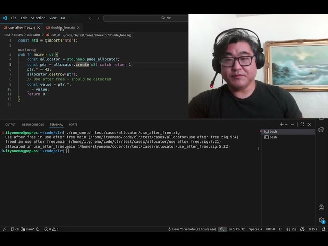 Zig Clr Update 5 - Heap Memory Safety!