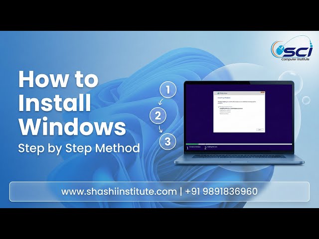 Windows Installation Tutorial for Beginners | PC & Laptop