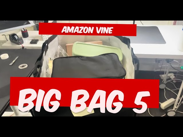 Amazon Big Bag #5 unboxing - see what I got so far as product tester for free